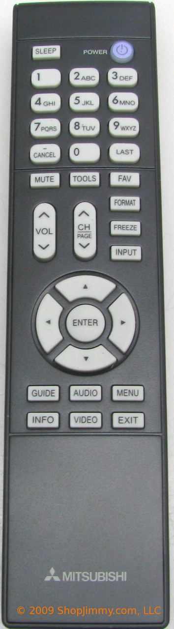 Mitsubishi 3338BC0-R (290P187A10) Remote Control