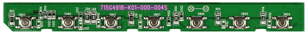 Vizio 715G4918-K01-000-004S Keyboard Controller