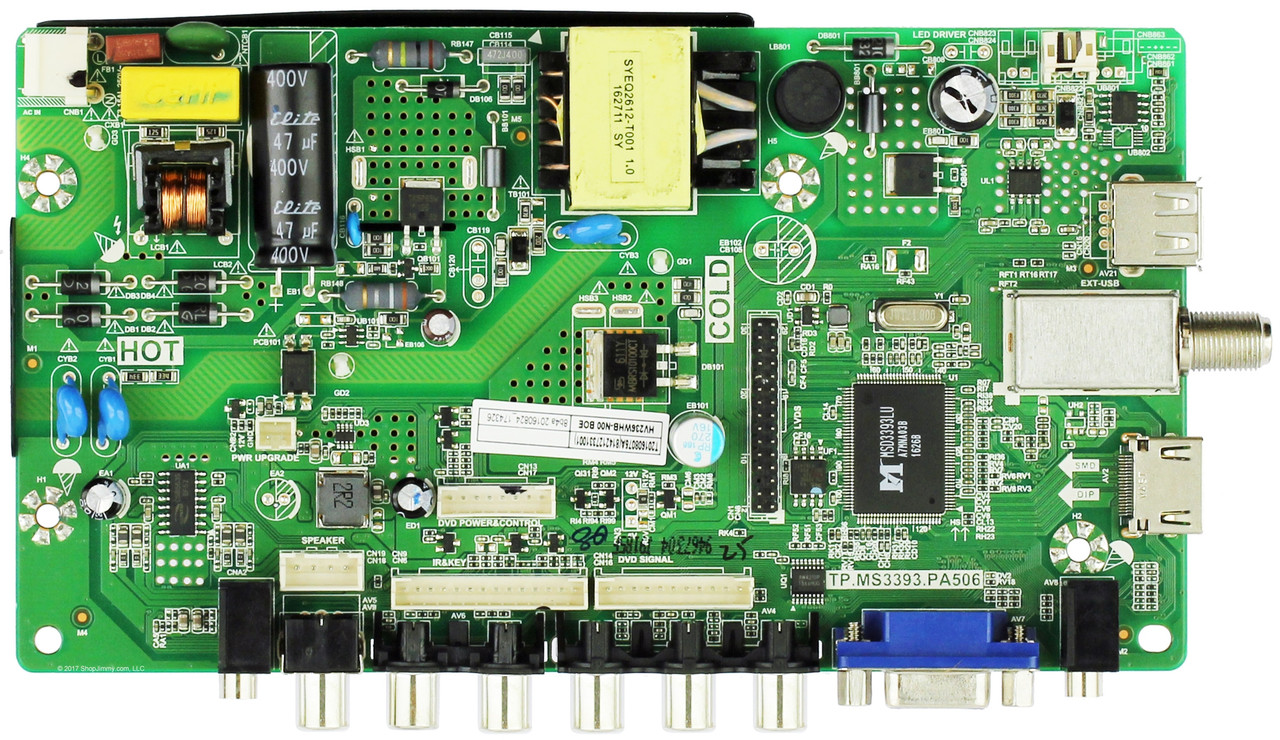 Proscan Main Board for PLEDV2488A-E (Serial beginning A1609)