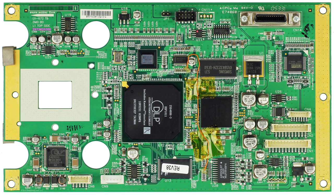 Toshiba 2973026206 DMD Board