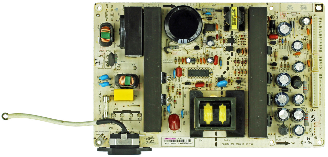 Dynex 6KT00120A0 (569KT01200) Power Supply for DX-L32-10A