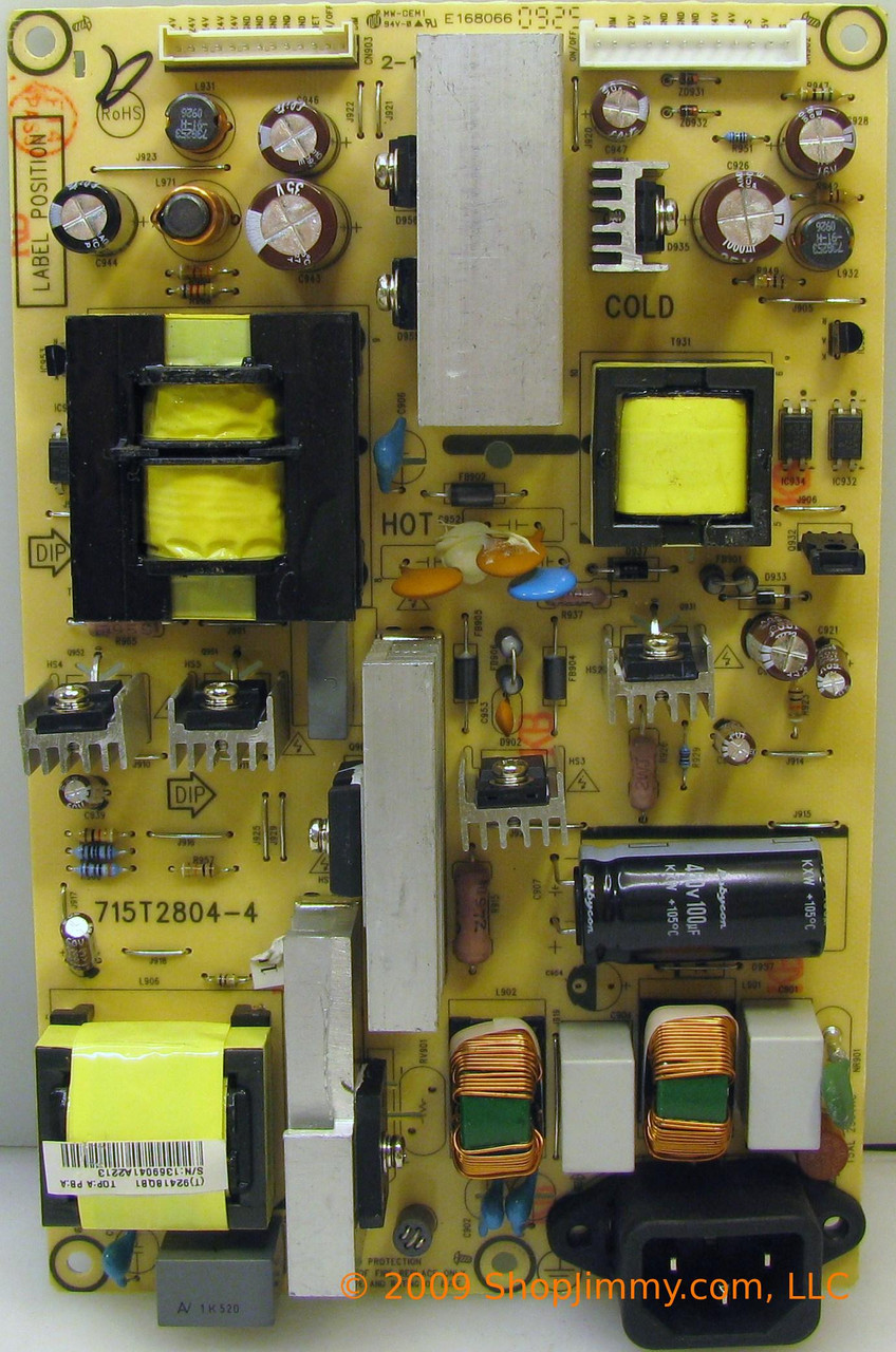 Insignia ADTV92418QB1 Power Supply for NS-L322Q-10A E32RAZNKW3BYNN