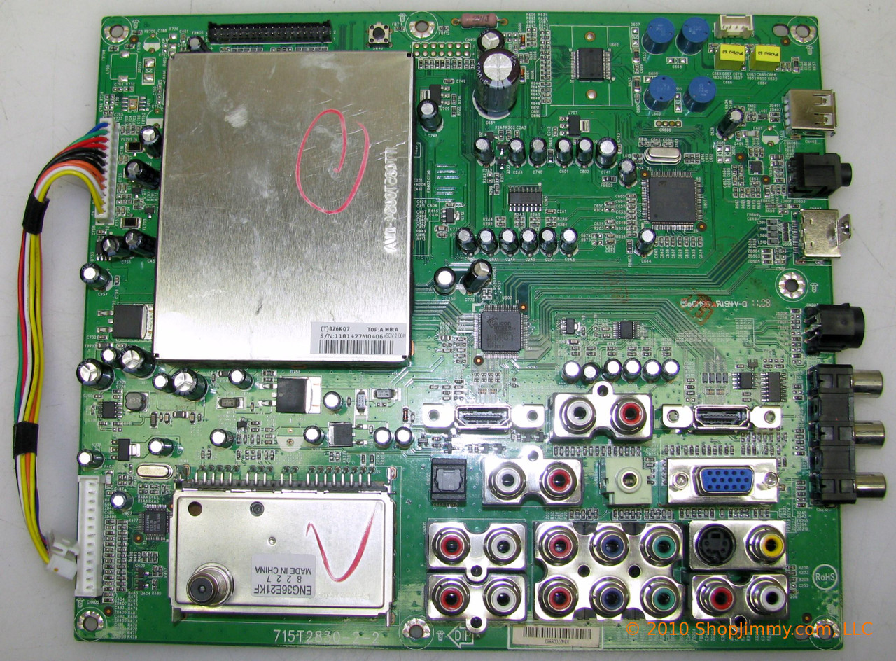 Insignia CBPF8Z6KQ7 (715T2830-2-2) Main Board