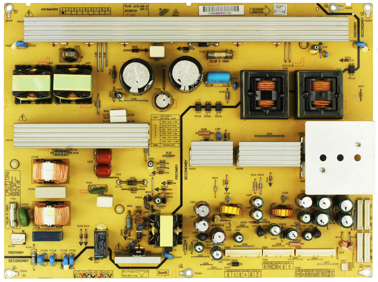 LG EAY36675701 ( FSP455-6F01) Power Supply Unit