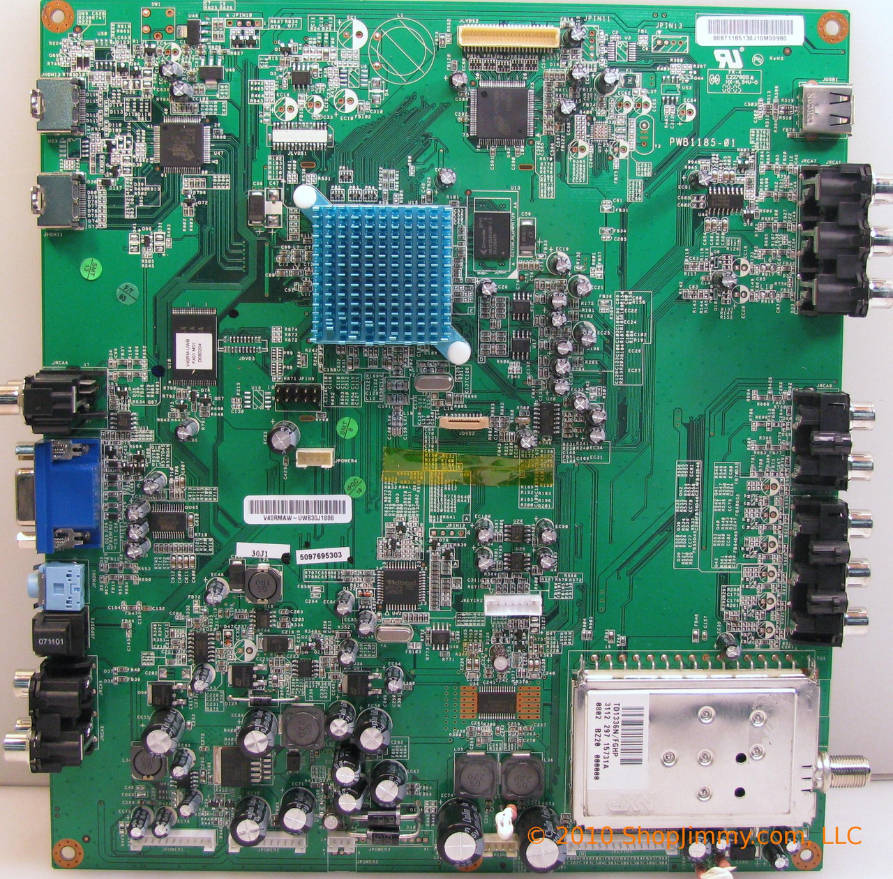 Westinghouse 5097695303 (PWB1185-01) Main Board for VK-40F580D