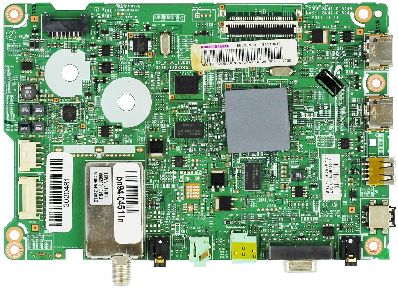 Samsung BN94-04511N Main Board for UN22D5000NFXZA