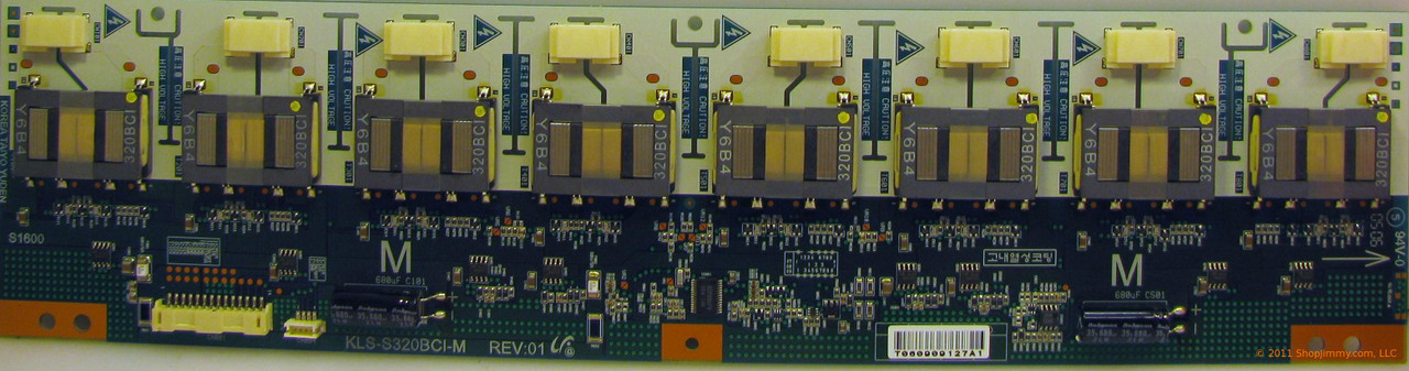 Sony/JVC/Samsung KLS-S320BCI-M Backlight Inverter Master