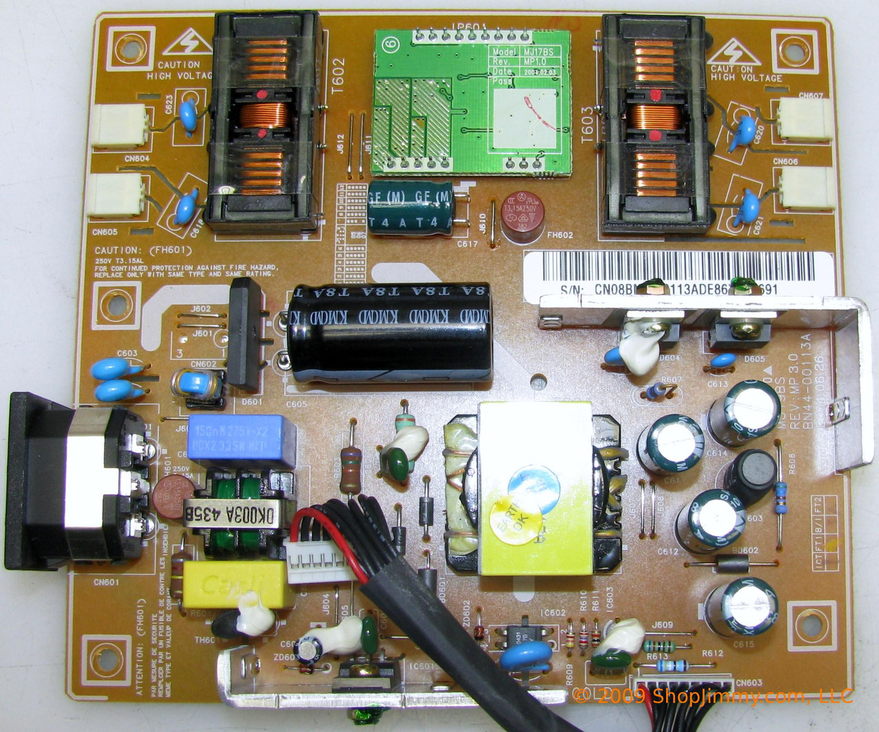 Samsung BN44-00113A Power Supply / Backlight Inverter for 910TS