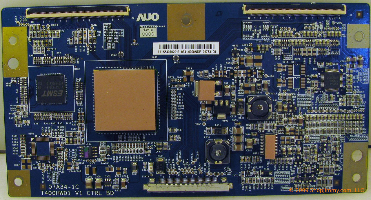 Viore 55.40T02.013 T-Con Board for LCD40VXF60BD