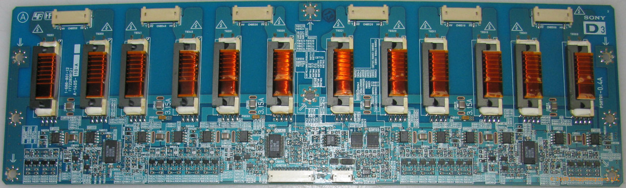 Sony A-1405-110-A (1-688-801-12) D3 Board Backlight Inverter
