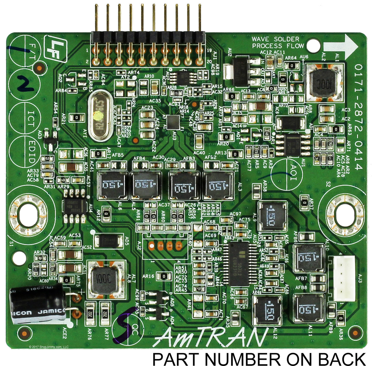 Asus 3527-0022-0137 Audio Board for MX279H Monitor (SEE NOTE)