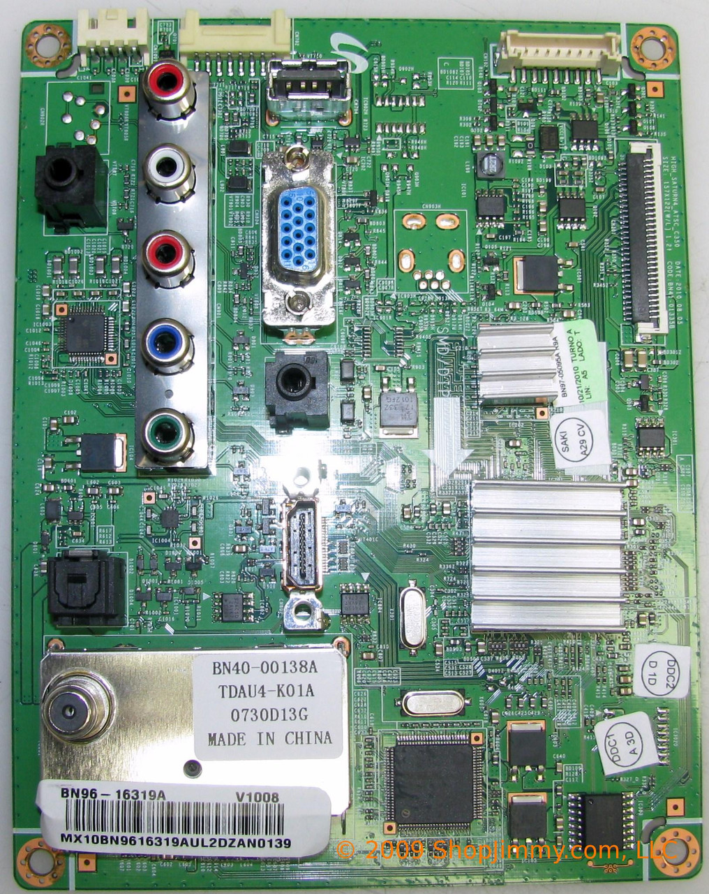 Samsung BN96-16319A Main Board for LN19C350D1DXZA
