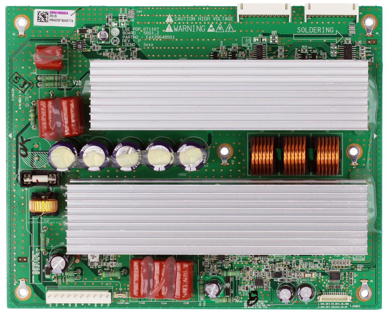 LG EBR41668904 ZSUS Board V.2 (EAX39648501, 50G1_Z)