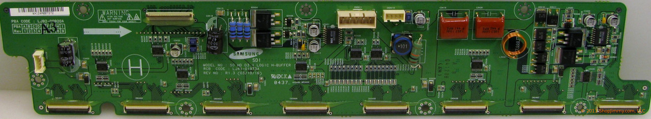 Samsung LJ92-00920A H Buffer Board