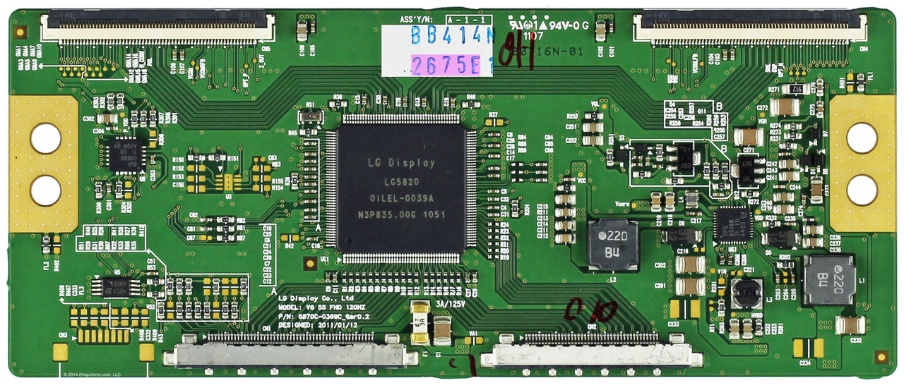LG LED TV コンポネント 86UM8070PUA LG TV Repair Parts kit, EBT66082801 Main Board