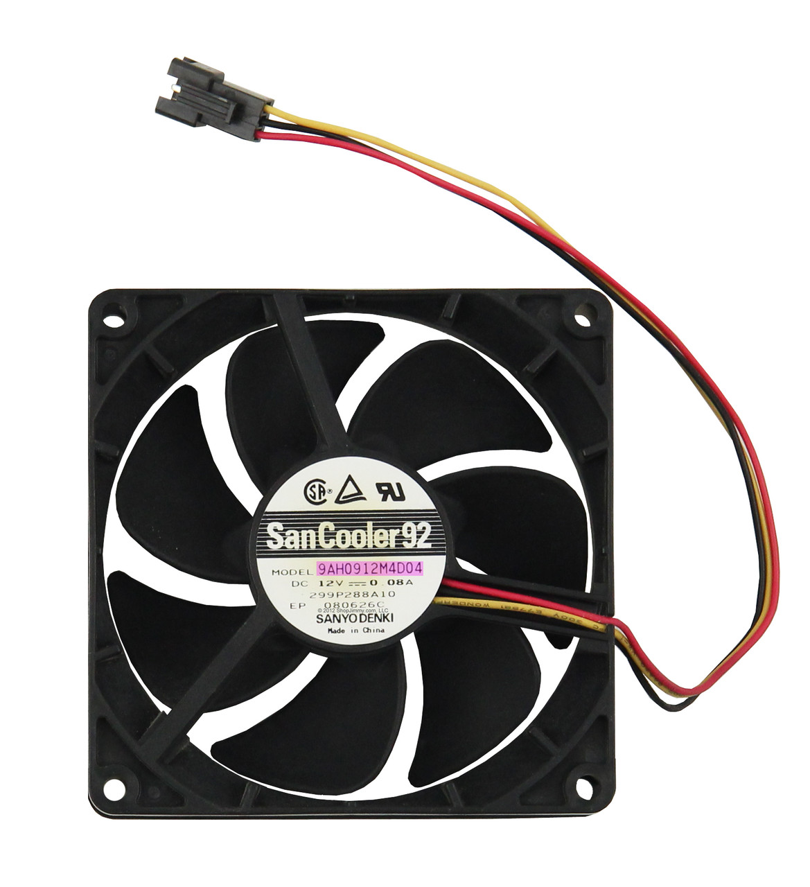 Mitsubishi 299P288010 Lamp Fan