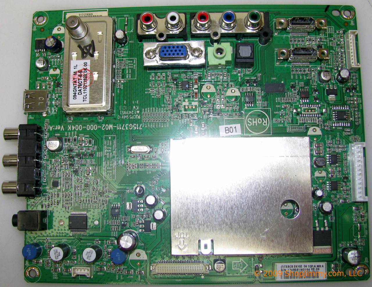 Vizio CBPFTXBCB2K102 Main Board for E260VA