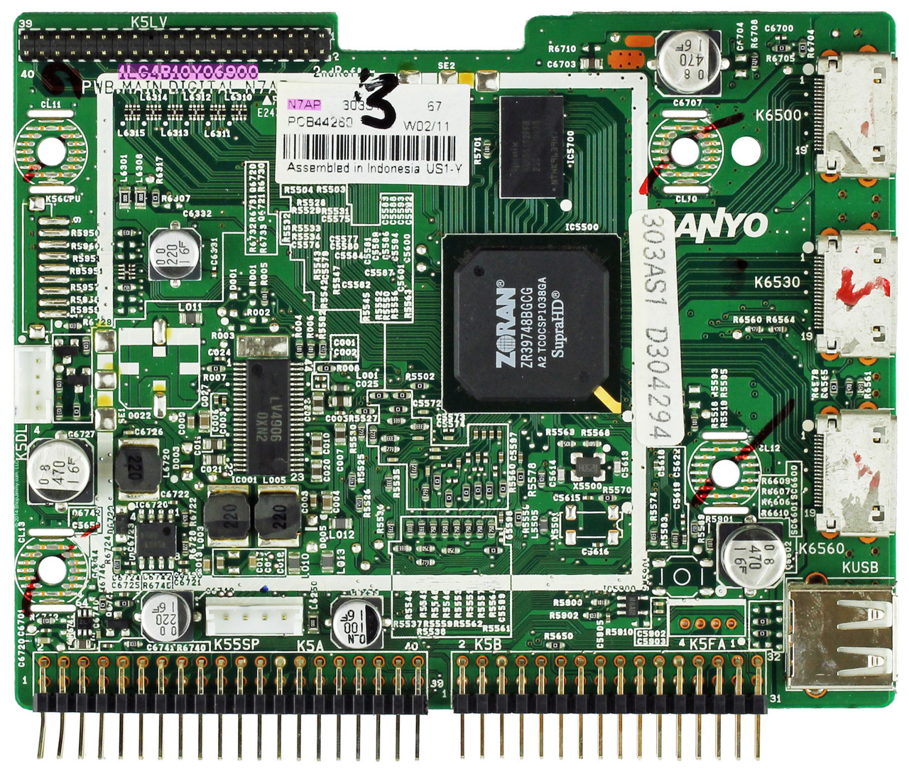 Sanyo 1LG4B10Y06900 N7AP Digital Main