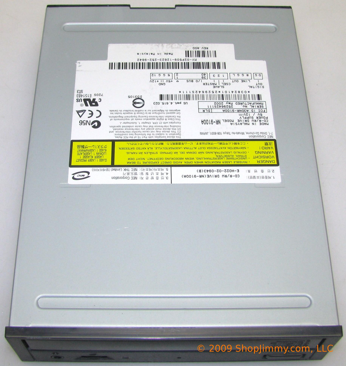 NEC MultiSpin NR-9100 CD-RW Drive