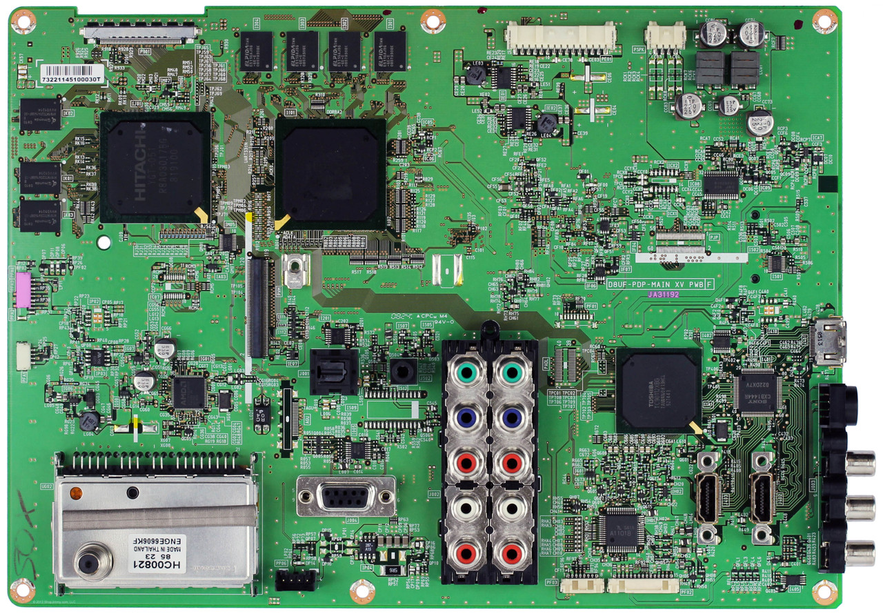 Hitachi JP63855 (JA30943, JA31192) Main Board for P50A202