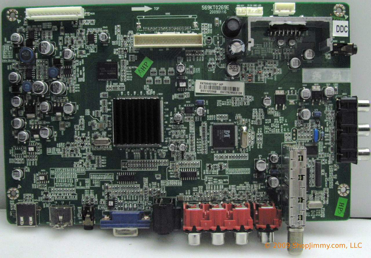 Dynex 6KT00401E0 (6KT00401E0) Main Board for DX-L19-10A