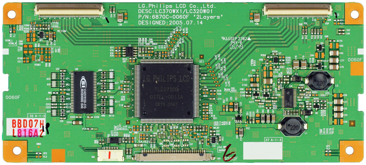 LG EAT34821801 (6870C-0060F) T-Con Board