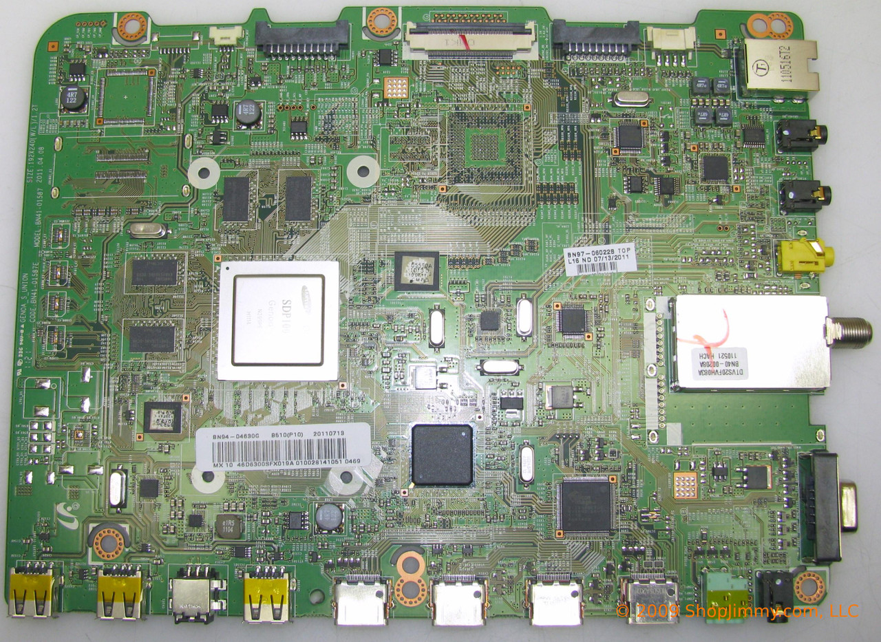 Samsung BN94-04630G Main Board for UN46D6300SFXZA