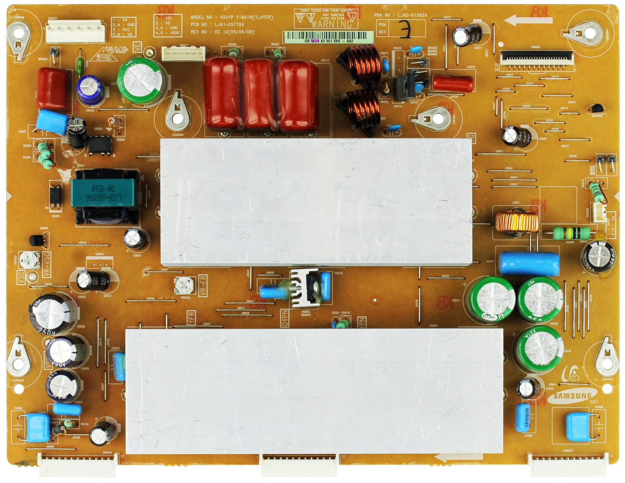 Samsung BN96-09751A (LJ92-01582A) Y-Main Board