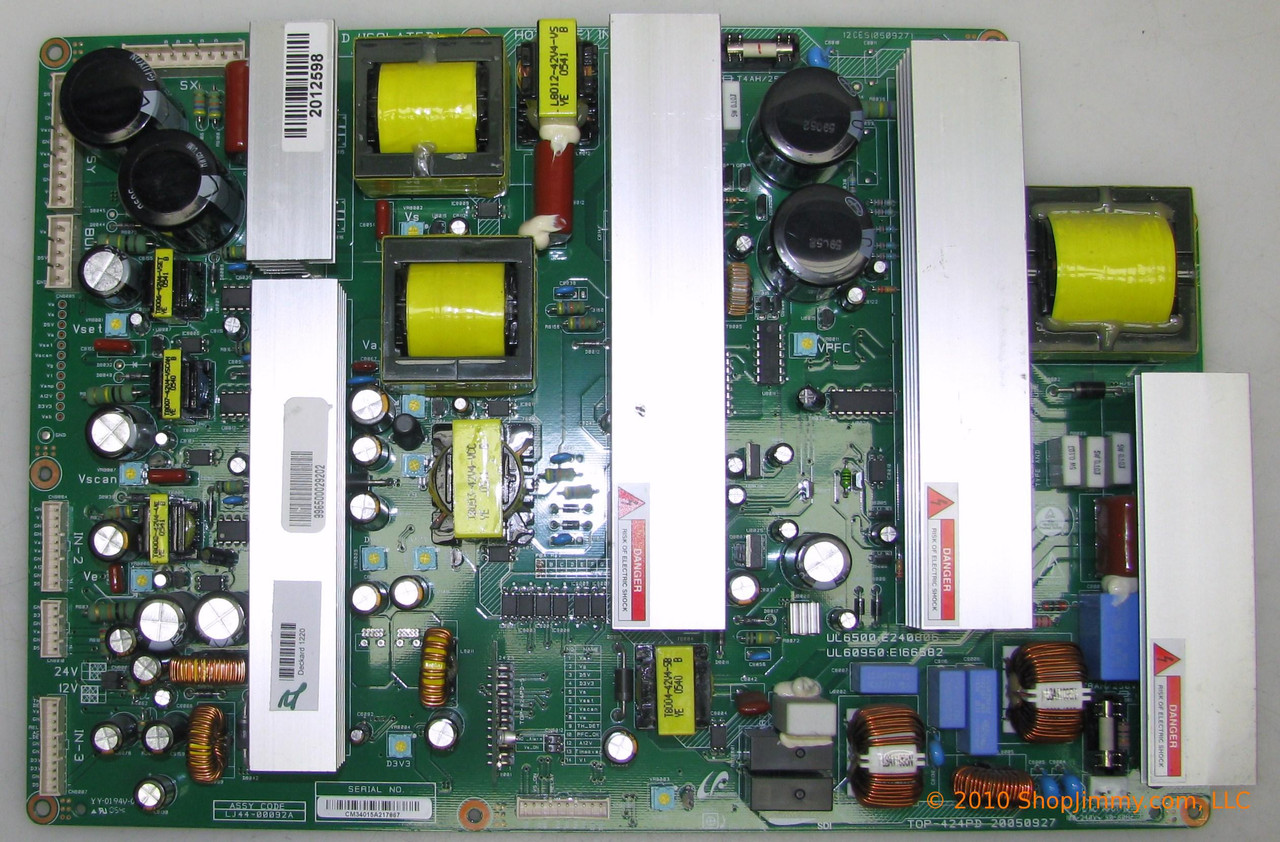 Philips 996500029202 (LJ44-00092A) Power Supply Board
