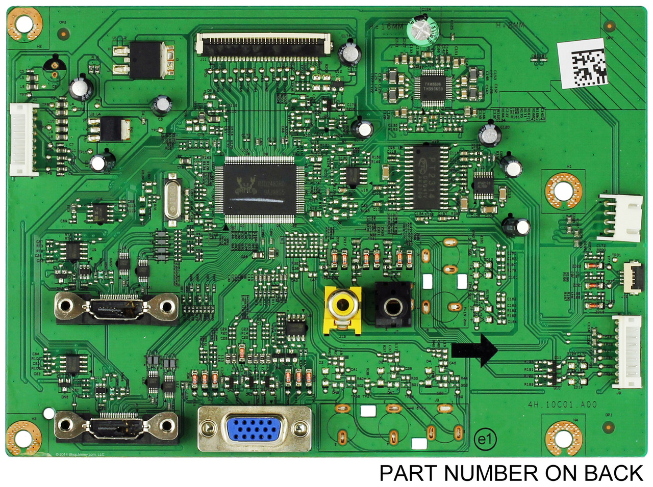 ASUS 5E.10C01.002 (4H.10C01.A00) Main Board for MT276