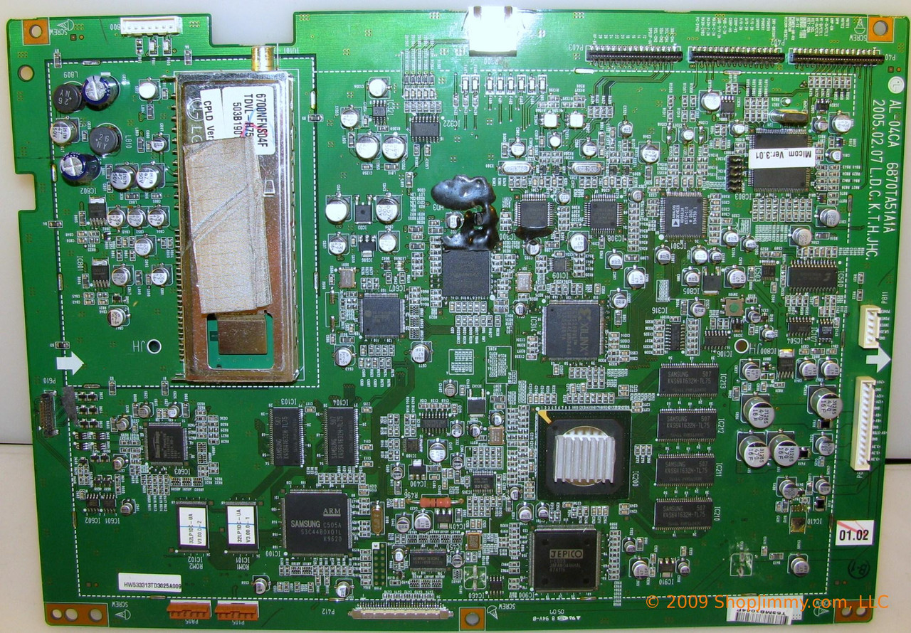 LG 3313TD3025A (6870TA51A1A) Main Board for 32LP1DC