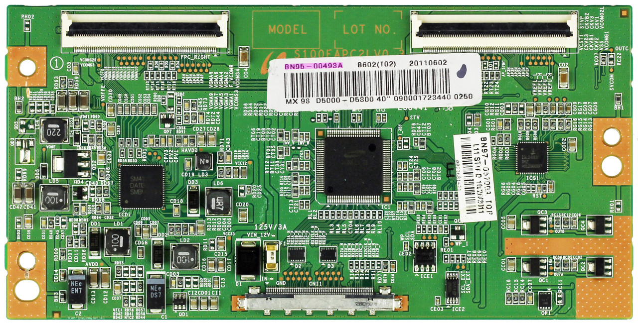 Samsung BN95-00493A (BN97-05700A, S100FAPC2LV0.3) T-Con Board