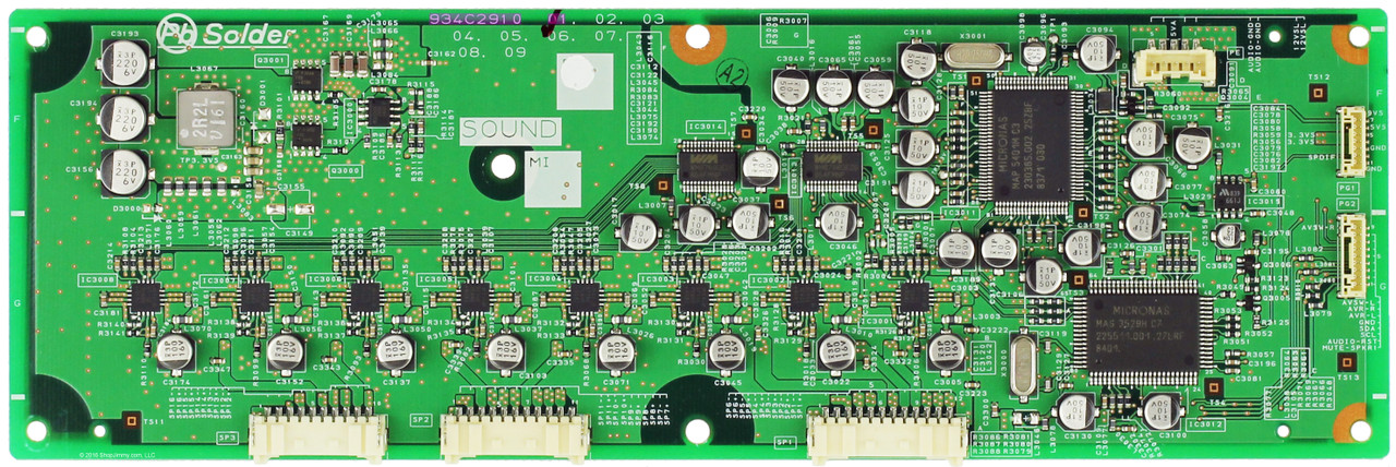 Mitsubishi 934C291001 (D211A95201) Sound Board