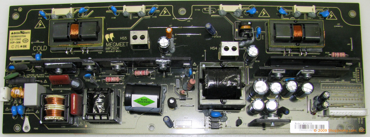 Dynex MIP260K Power Supply / Backlight Inverter for DX-46L150A11