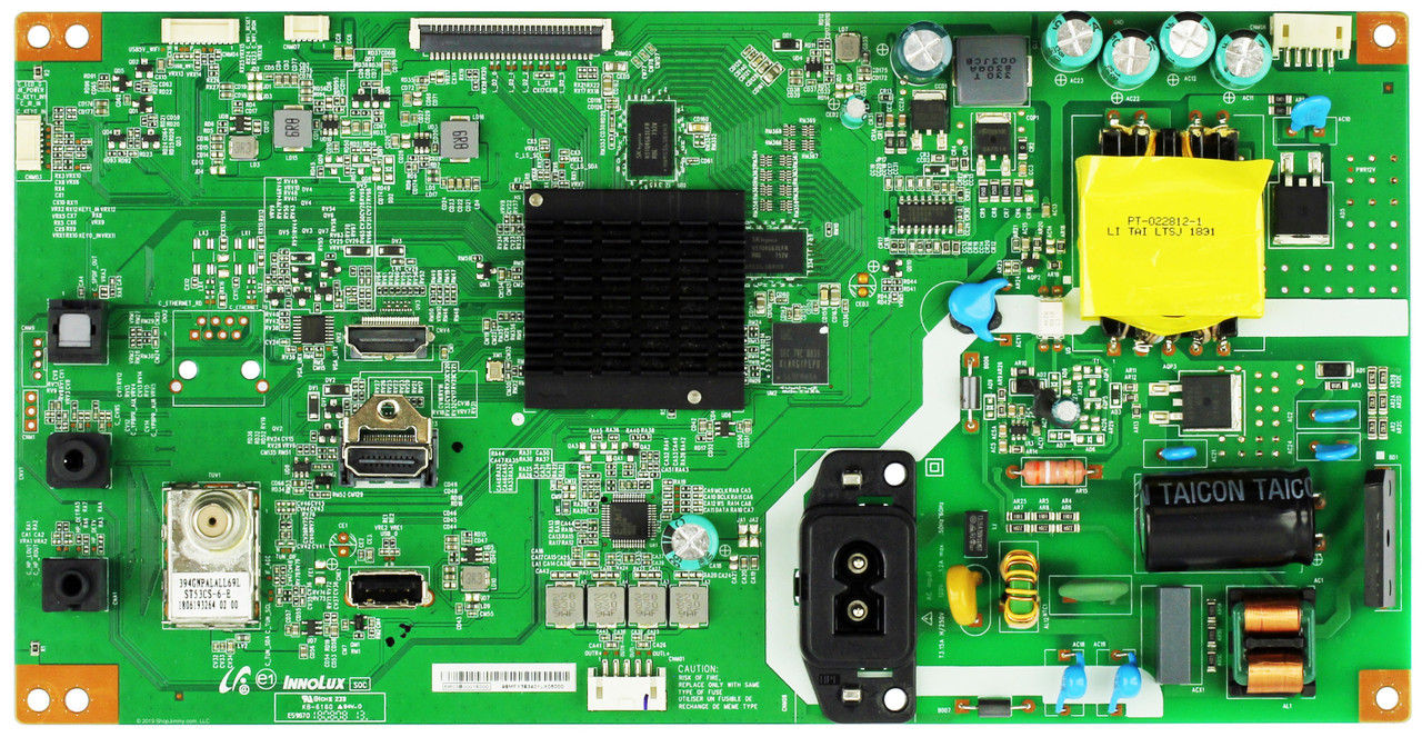 Vizio 6M.03B00.00 Main Board for D24H-G9 (LINIXSCU Serial)