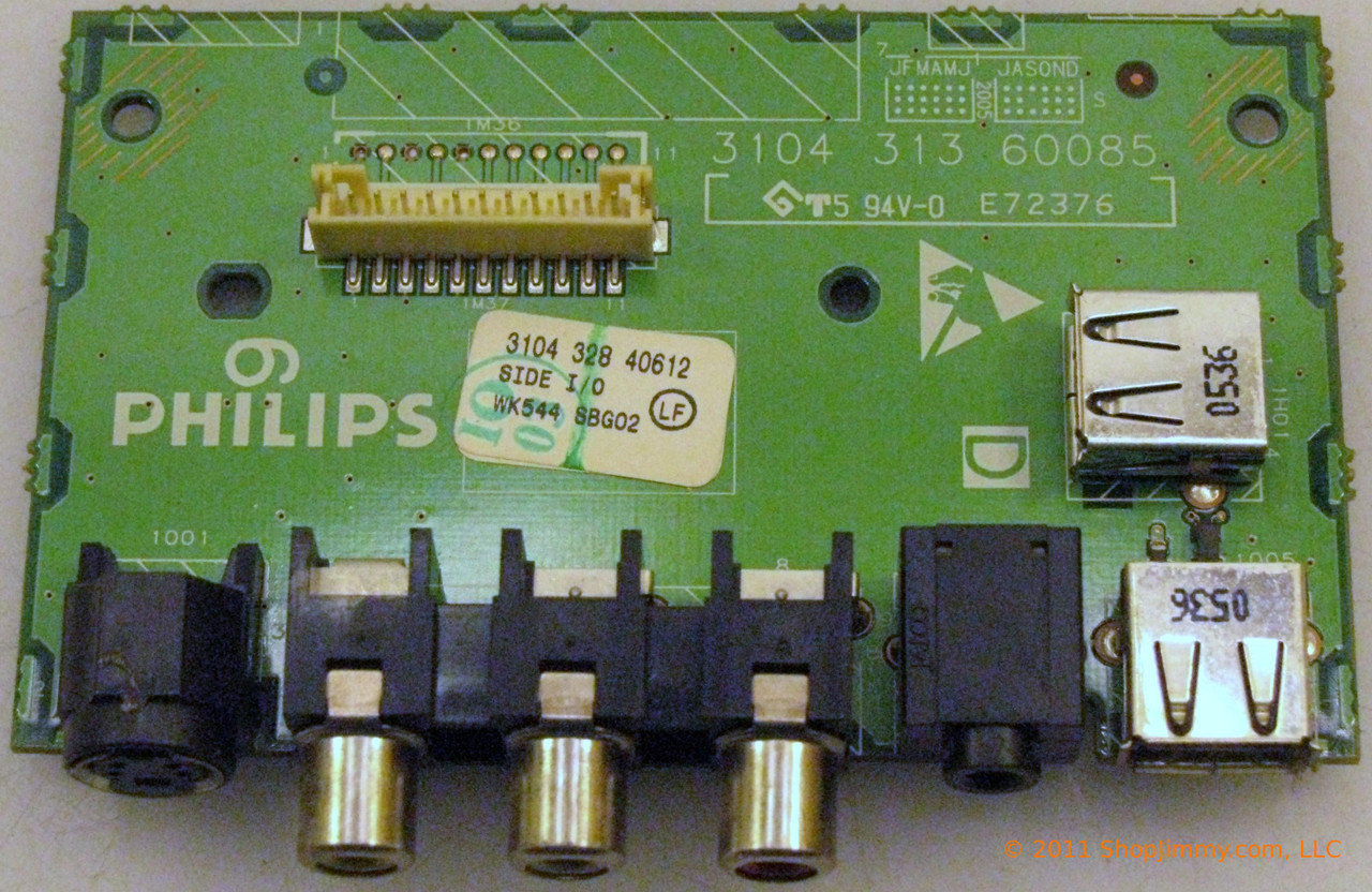 Philips 310432840612 (310431360085) Side Io Assy