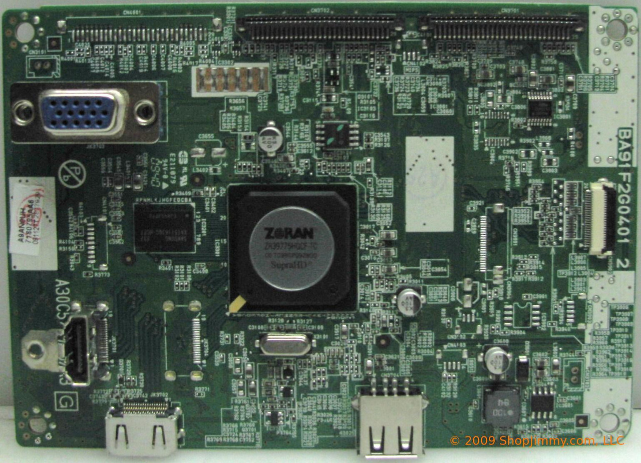 Funai A9AN0UH (BA91F2G0401) Main Logic CTRL Board