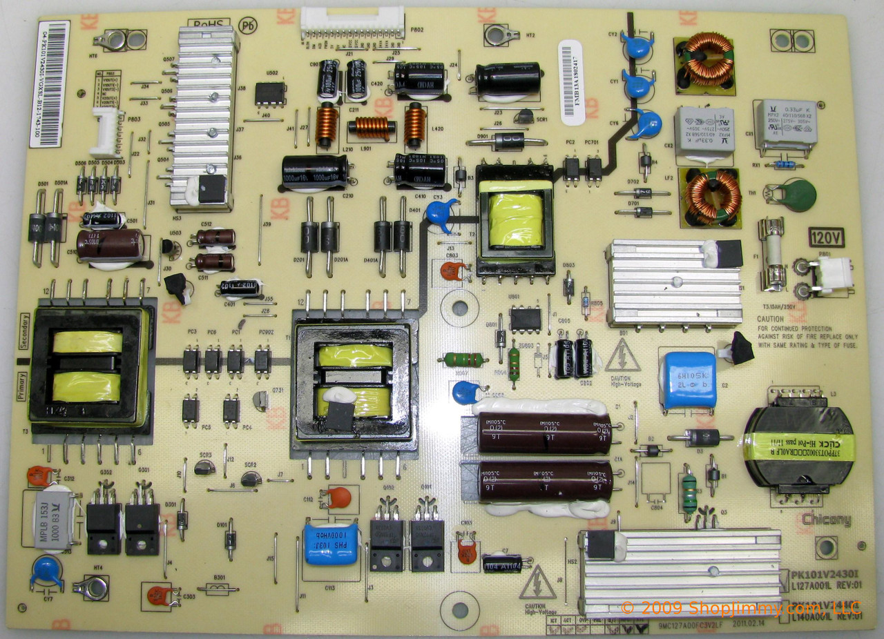Toshiba 75024478 (PK101V2430I) Power Supply for 46SL412U