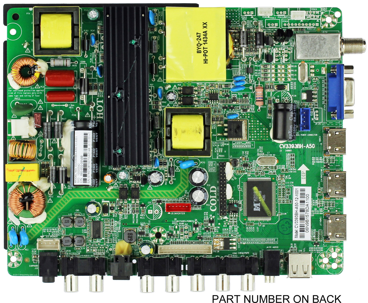 Element SY15242-8 Main Board / Power Supply for ELEFT506 (J5A6M Serial-See Note)
