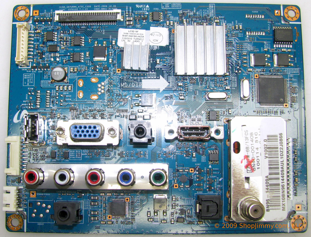 Samsung BN96-14409A Main Board for LN19C350D1DXZA