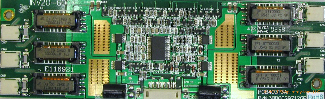 Protron 3BD0029712GP (INV20-6004, PCB40313A) Backlight Inverter