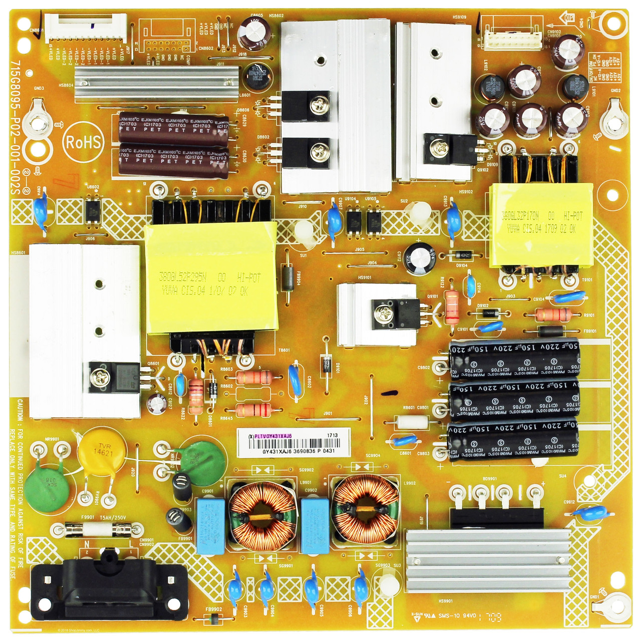 Vizio PLTVGY431XAJ6 Power Supply for E50X-E1