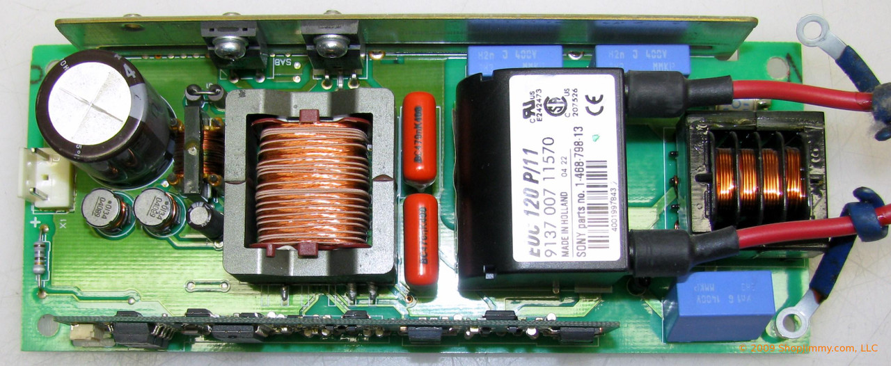 Sony 1-468-798-13 (EUC 120 P/11, 9137 007 11570) Lamp Ballast