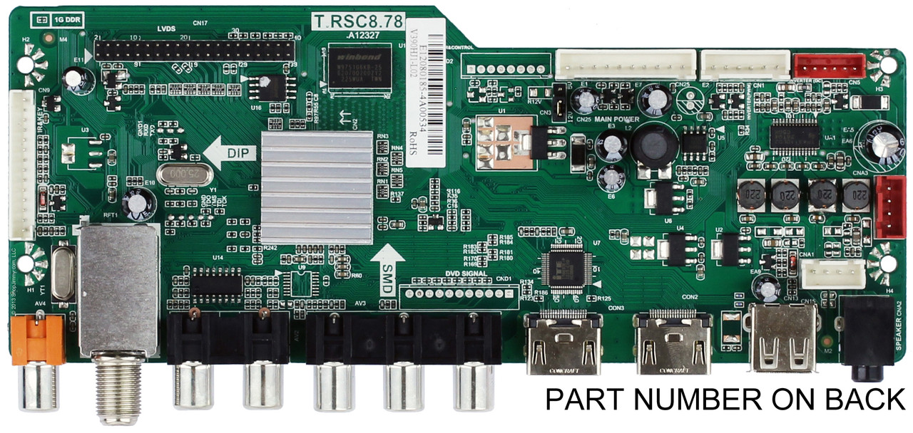 RCA FRE010C878LNA0-A1 Main Board (FOR 32LB45RQ MODEL ONLY!) (See Note)