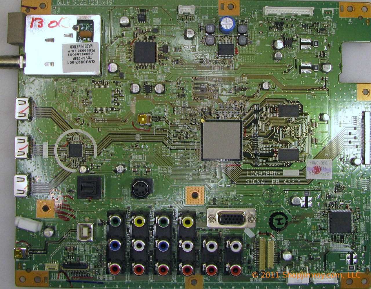 JVC SFN-1107A-M2-R (LCA90880-, LCB90880-001B) Signal PB Assy