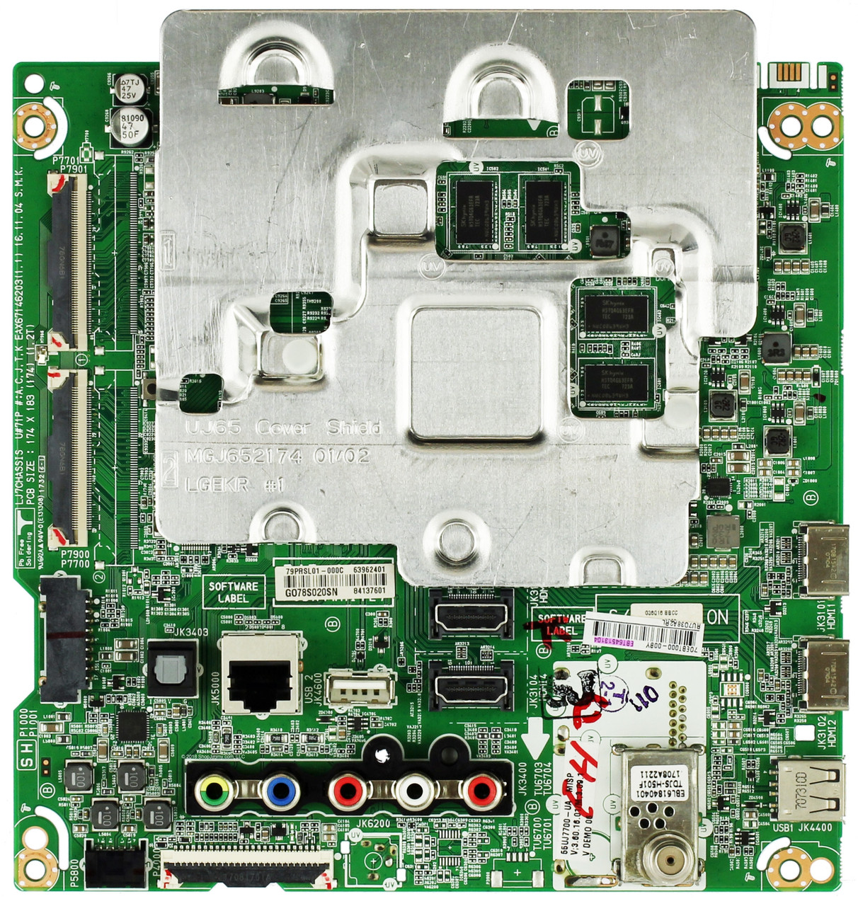 LG EBT64513104 Main Board for 55UJ7700-UA.AUSYLJR