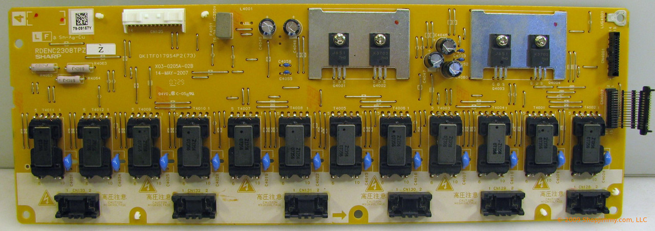 Sharp RDENC2308TPZZ (QKITF0179S4P2(73)) Backlight Inverter