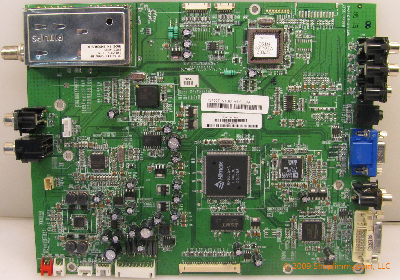 Sceptre 510-272016-571 (T27007 NTSC) Main Board for X27SV-Naga