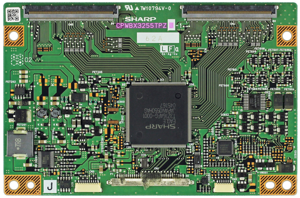 Sharp CPWBX3255TPZJ (CPWBX3255TPZJ-1) T-Con Board