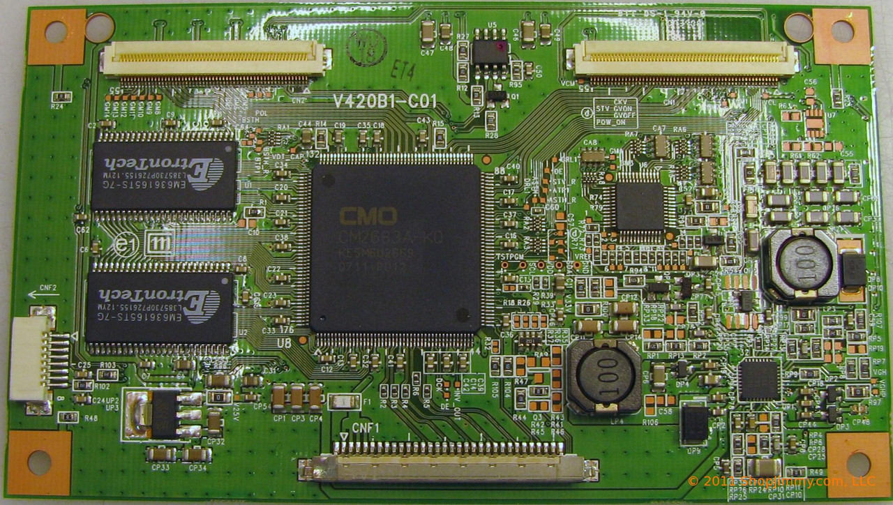 Sanyo 35-D019785 (V420B1-C01) T-Con Board for DP42647